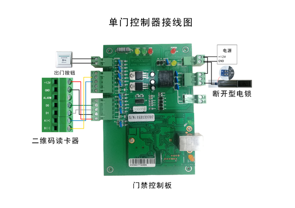 单门控制器接线图